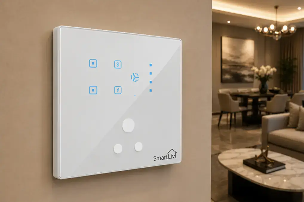 5-Gang Touch Switch view 2