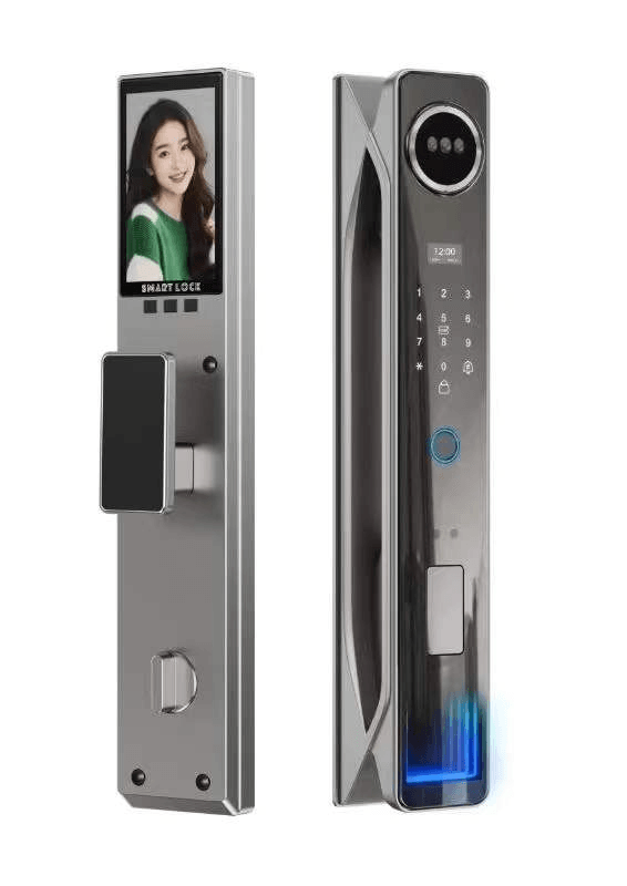 Face + Fingerprint Smart Door Lock - SmartLiv premium smart home product