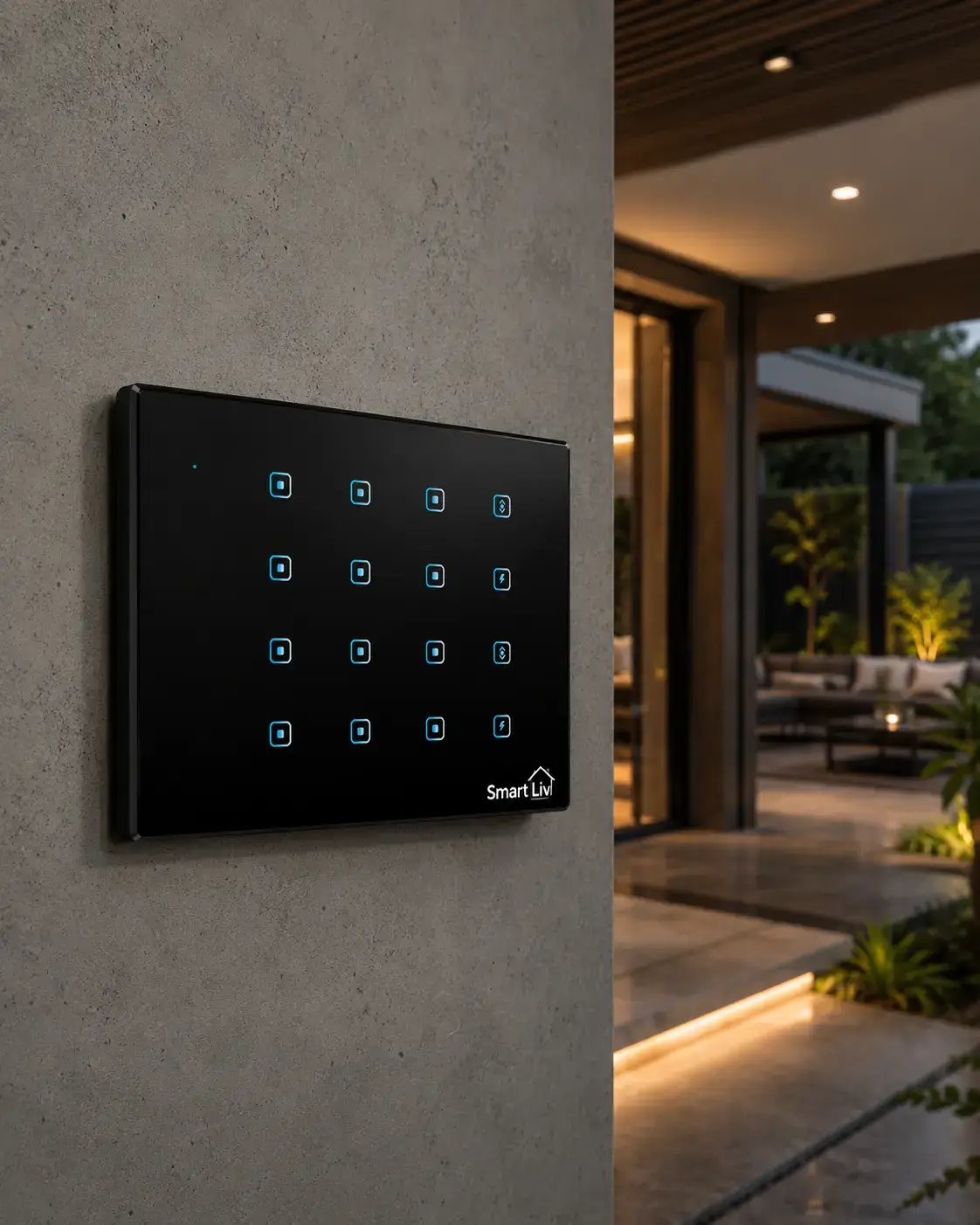 16 Key Scene Controller - SmartLiv premium smart home product