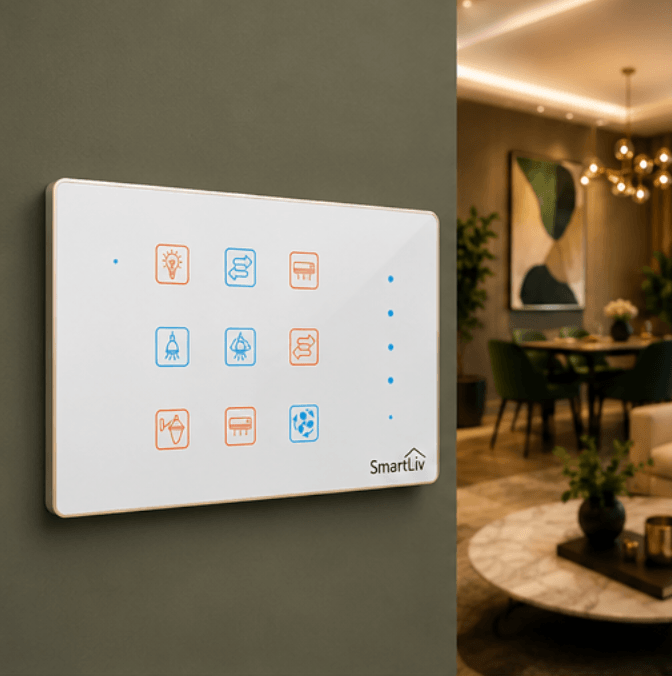 9 Scene Controller - SmartLiv premium smart home product